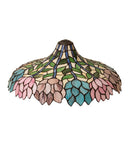 Meyda 20" Wide Wisteria Shade '157376
