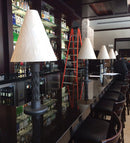 Meyda 17"W Cone Mosset Table Lamp '157568