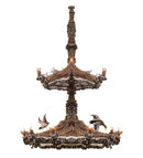 Meyda 110" Wide Terres Canard 18 Light Two Tier Chandelier '157699