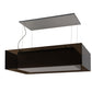 Meyda 48" Long Quadrato Shadow Box LED Oblong Pendant- 157722