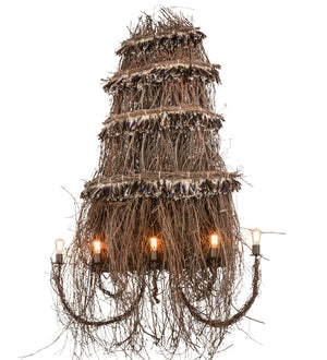 Meyda 54" Wide Terres Canard Wall Sconce '158144