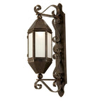 Meyda 10" Wide Plaza Lantern Wall Sconce 158273