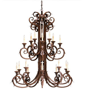 Meyda 48" Wide Serratina Chandelier '158718