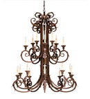 Meyda 48" Wide Serratina Chandelier '158718
