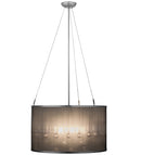 Meyda 24"w Cilindro Shimmer Pendant- 159261