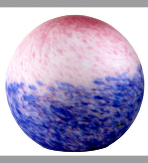 Meyda 6"W PINK/BLUE PATE-DE-VERRE ORB SHADE '16042