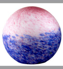 Meyda 6"W PINK/BLUE PATE-DE-VERRE ORB SHADE '16042