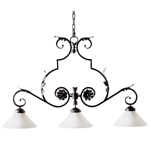 Meyda 48" Long Dahlia Island Pendant '160776