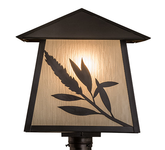 Meyda 16"sq Stillwater Willow Branch Post Mount- 160868