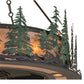 Meyda 48"W Tall Pines Chandel-Air- 162413