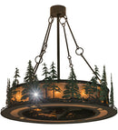 Meyda 48"W Tall Pines Chandel-Air- 162413