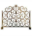 Meyda 42" Wide Scroll Tempest Fireplace Screen '162751