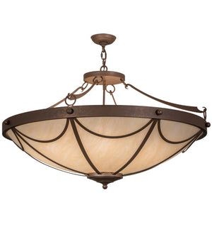 Meyda 42"W Carousel Inverted Pendant '162887