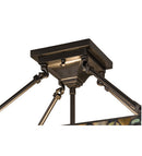 Meyda 16"H Oil Rubbed Bronze 2 LT Semi-Flushmount Hardware '163230