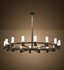 Meyda 144"W Farmington 16 LT Chandelier '165732