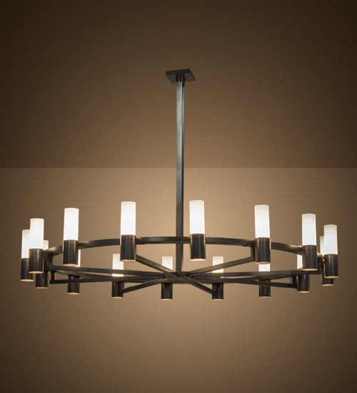 Meyda 144"W Farmington 16 LT Chandelier '165732