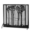 Meyda 55"W X 48"H Tall Poplars Fireplace Screen '165940