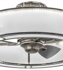 Meyda 36"w Smythe Craftsman Chandel-Air- 165941