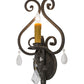 Meyda 11"W Gia Wall Sconce- 166136