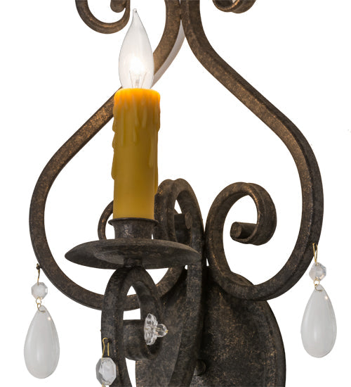 Meyda 11"W Gia Wall Sconce- 166136