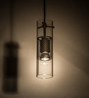 Meyda 5" Wide Cilindro Golpe Mini Pendant '166453