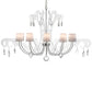 Meyda 55"W Lienz 10 LT Chandelier- 166844