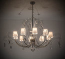 Meyda 55"W Lienz 10 LT Chandelier- 166844