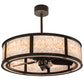 Meyda 37" Wide Smythe Craftsman Chandel-Air- 167135