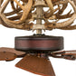 Meyda 52"W Antlers Whitetail Deer Meyda Lighting-Air- 167253