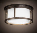 Meyda 19"w Cilindro Campbell Flushmount- 167646