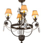 Meyda 26"W Antonia 4 LT Chandelier- 167827