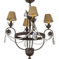 Meyda 26"W Antonia 4 LT Chandelier- 167827