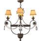 Meyda 26"W Antonia 4 LT Chandelier- 167827
