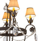 Meyda 26"W Antonia 4 LT Chandelier- 167827