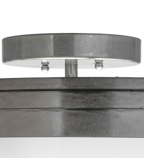 Meyda 15"w Cilindro Campbell Flushmount- 167935