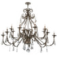 Meyda 60"W French Elegance 16 LT Chandelier- 169173