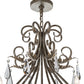 Meyda 60"W French Elegance 16 LT Chandelier- 169173