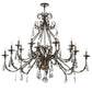 Meyda 60"W French Elegance 16 LT Chandelier- 169173
