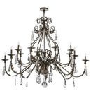 Meyda 60"W French Elegance 16 LT Chandelier- 169173