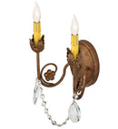 Meyda 10"W Antonia 2 LT Wall Sconce- 169657