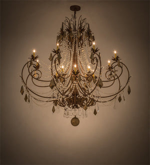 Meyda 64"w Minuet 16 Lt Chandelier- 169772