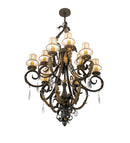 Meyda 36"w Ingrid 9 Lt Chandelier- 169782