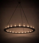 Meyda 72" Wide Loxley 24 Light Chandelier '169996