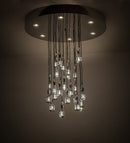Meyda 48"W Phonic 24 LT Cascading Pendant '170905