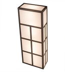 Meyda 12" Wide Quadrato Helsinki Wall Sconce- 171145