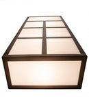 Meyda 12" Wide Quadrato Helsinki Wall Sconce- 171145