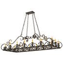 Meyda 66"L Carlotta 16 LT Oblong Chandelier '171344