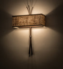 Meyda 14"W Ramus Wall Sconce '172402