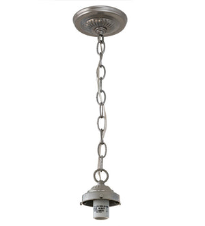 Meyda 5"W Nickel 1 LT Pendant Hardware '172423