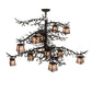 Meyda 48"W Pine Branch Valley View 12 LT Chandelier '173025